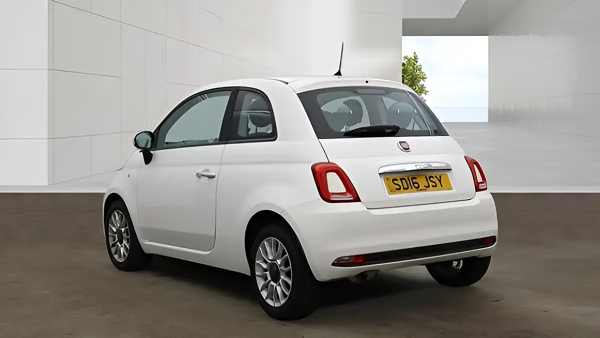 Used 2016 Fiat 500 Pop Star White - Interior and Exterior details 6