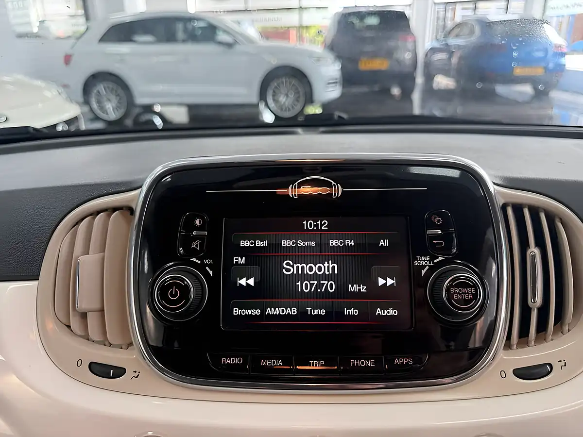 Used 2016 Fiat 500 Pop Star White - Interior and Exterior details 16