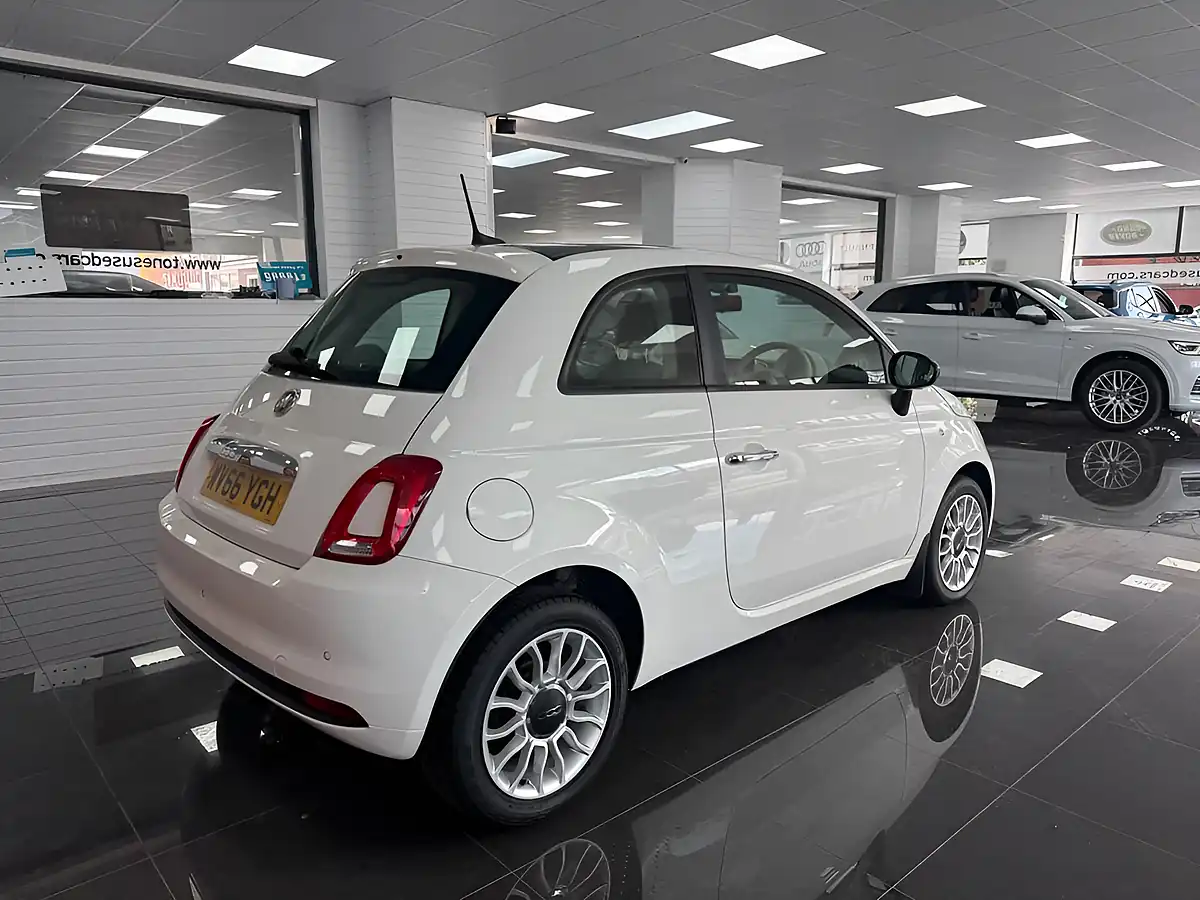 Used 2016 Fiat 500 Pop Star White - Interior and Exterior details 2