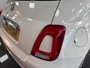 Used 2016 Fiat 500 Pop Star White - Interior and Exterior details 4