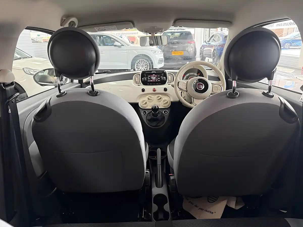 Used 2016 Fiat 500 Pop Star White - Interior and Exterior details 8