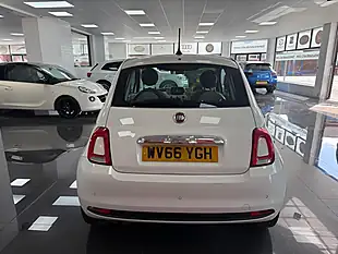 Used 2016 Fiat 500 Pop Star White - Interior and Exterior details 9