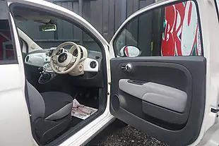 Used 2016 Fiat 500 Pop Star White - Interior and Exterior details 14