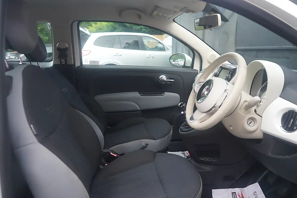 Used 2016 Fiat 500 Pop Star White - Interior and Exterior details 15