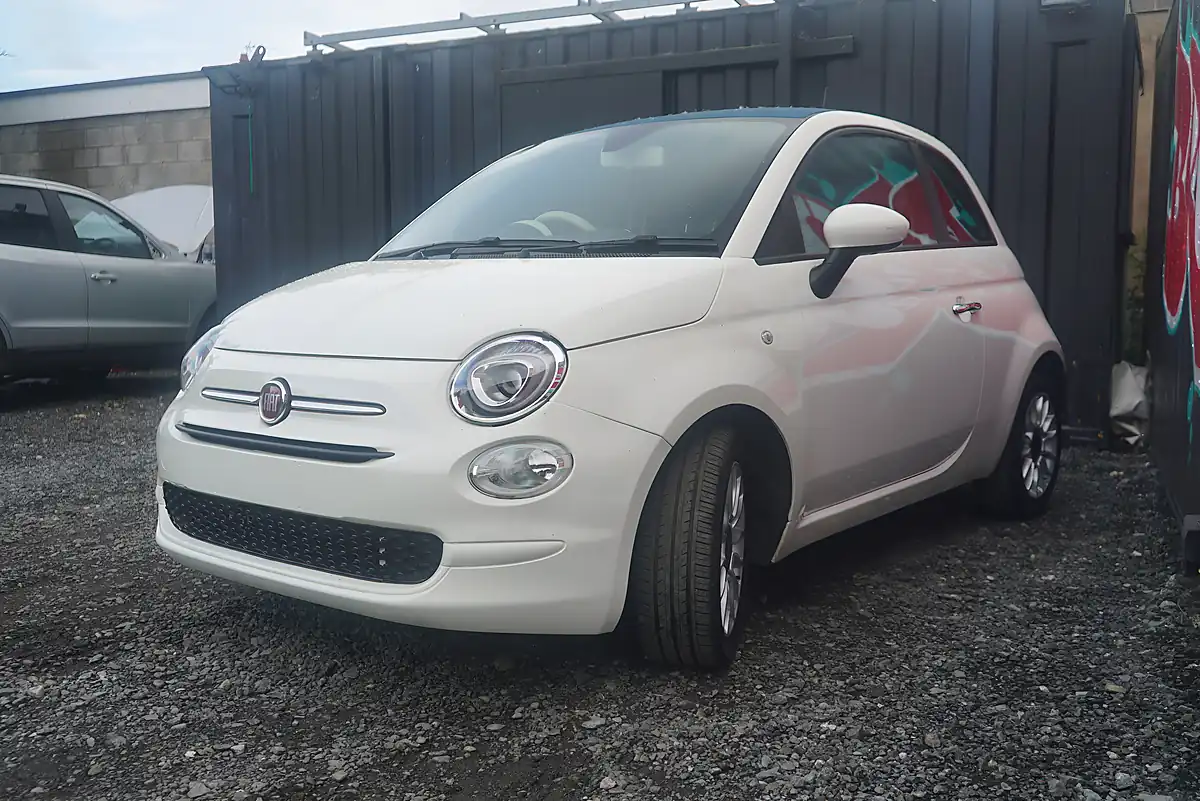 Used 2016 Fiat 500 Pop Star White - Interior and Exterior details 6