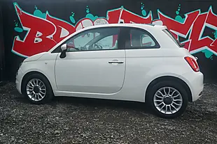 Used 2016 Fiat 500 Pop Star White - Interior and Exterior details 9
