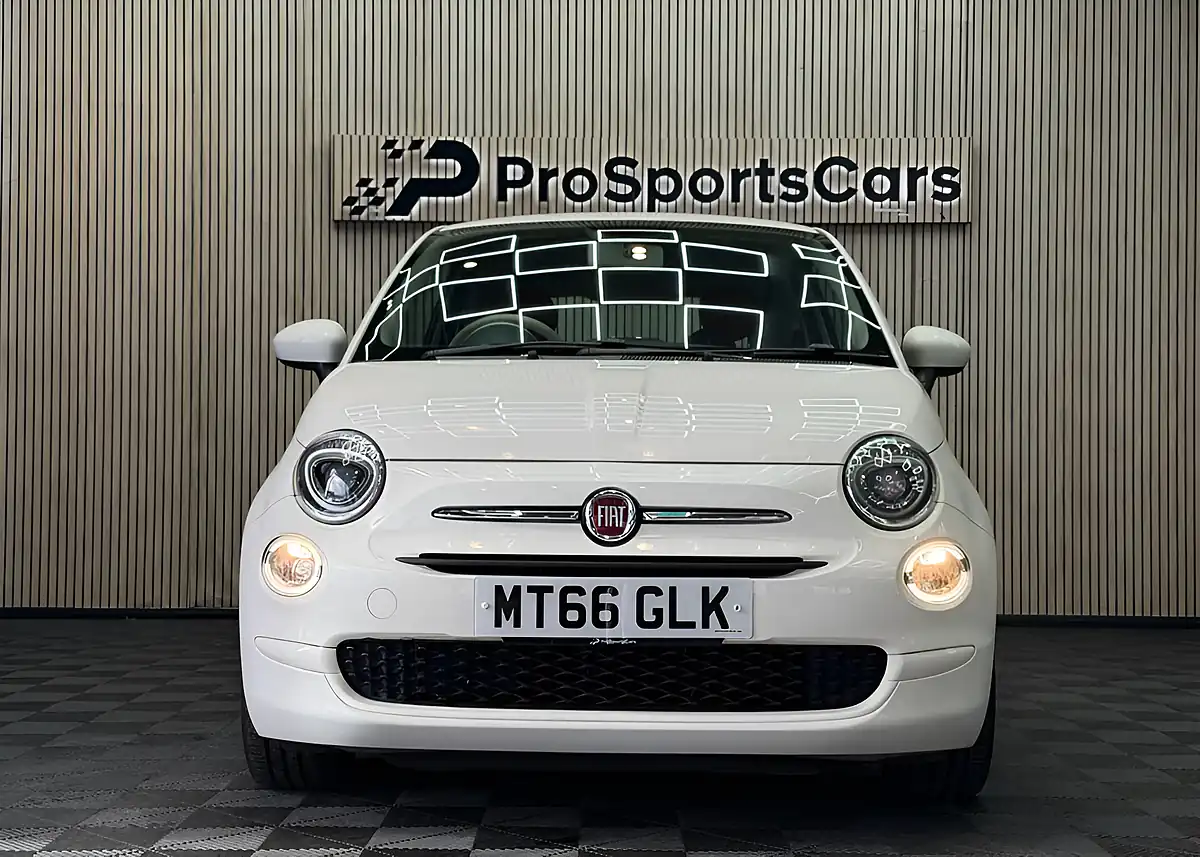 Used 2016 Fiat 500 Pop Star White - Interior and Exterior details 2