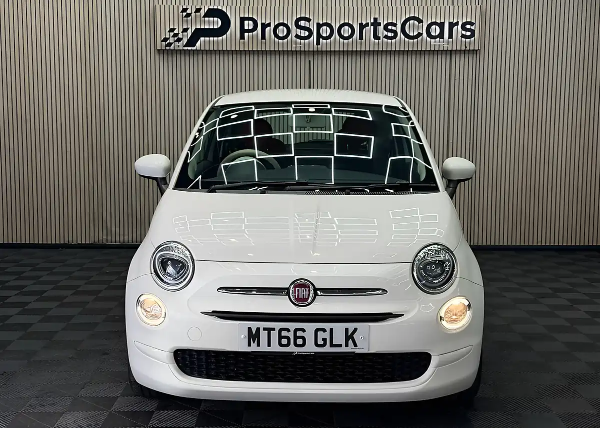 Used 2016 Fiat 500 Pop Star White - Interior and Exterior details 3