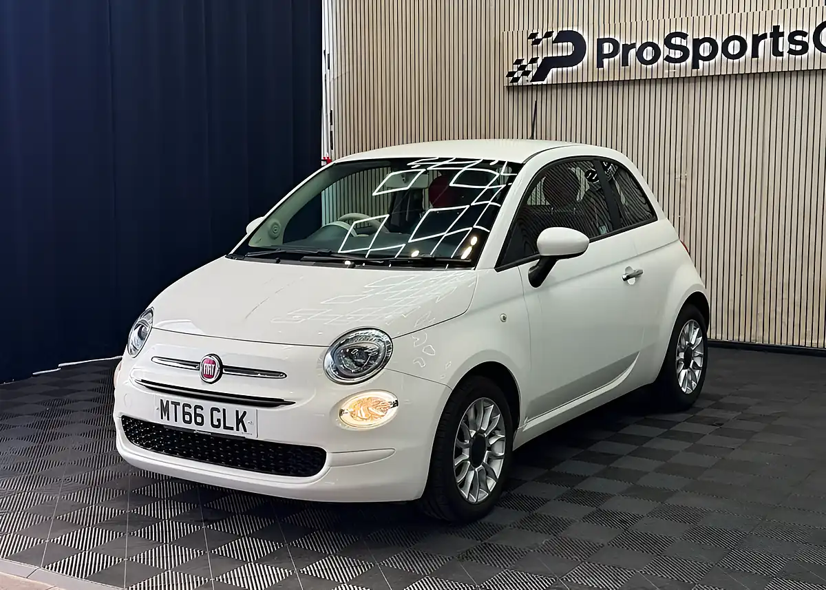 Used 2016 Fiat 500 Pop Star White - Interior and Exterior details 4