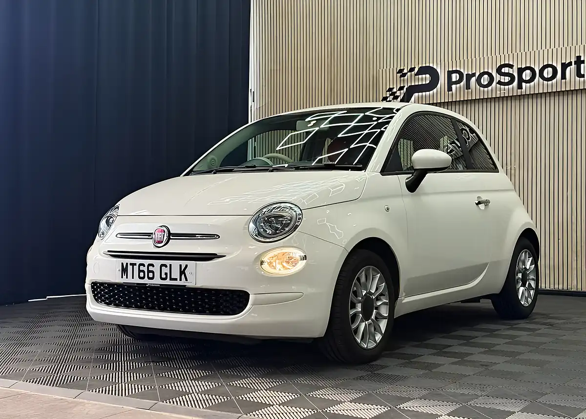 Used 2016 Fiat 500 Pop Star White - Interior and Exterior details 7