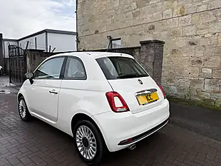 Used 2016 Fiat 500 Pop White - Interior and Exterior details 11