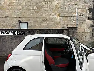 Used 2016 Fiat 500 Pop White - Interior and Exterior details 15