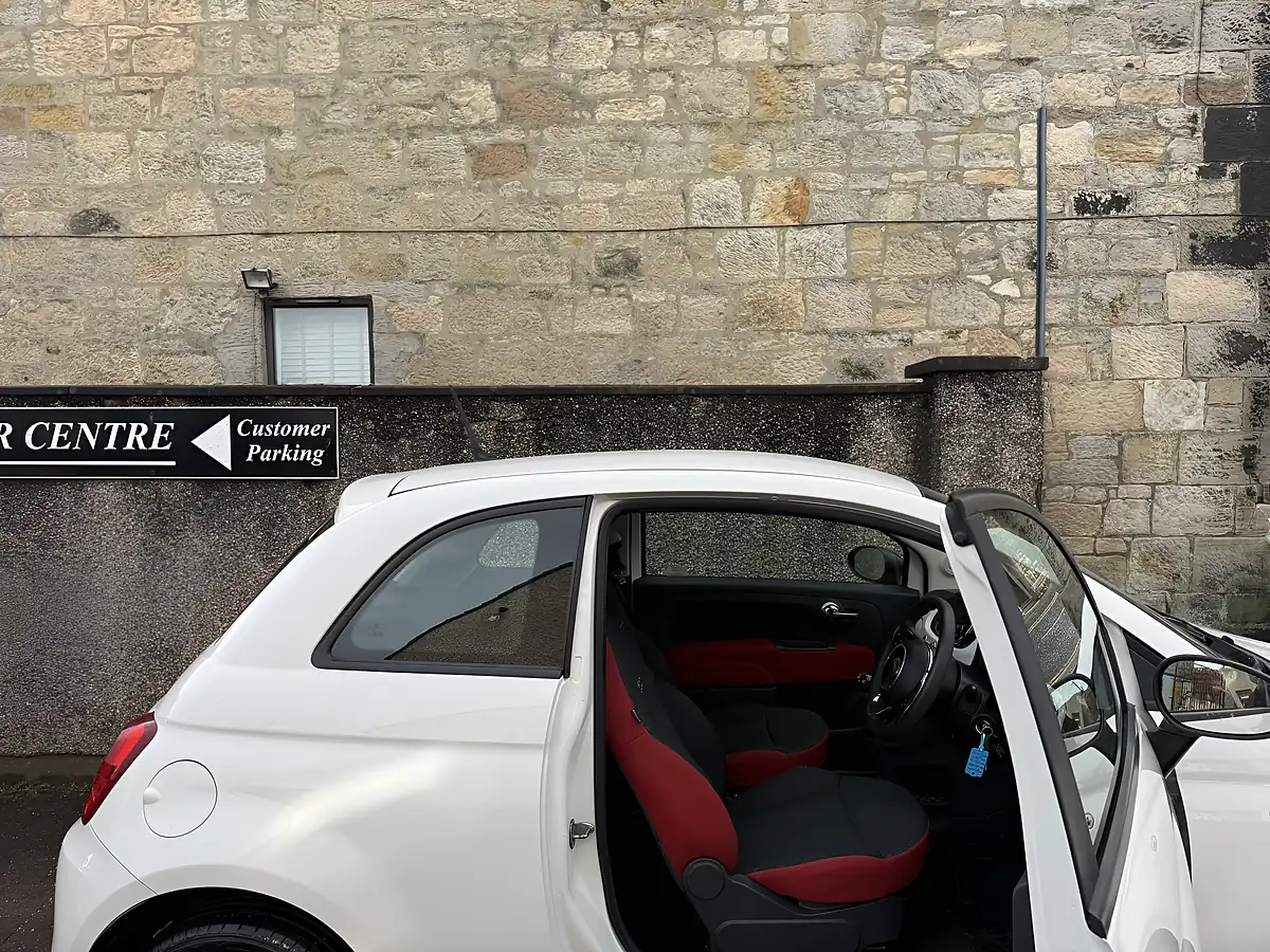 Used 2016 Fiat 500 Pop White - Interior and Exterior details 15