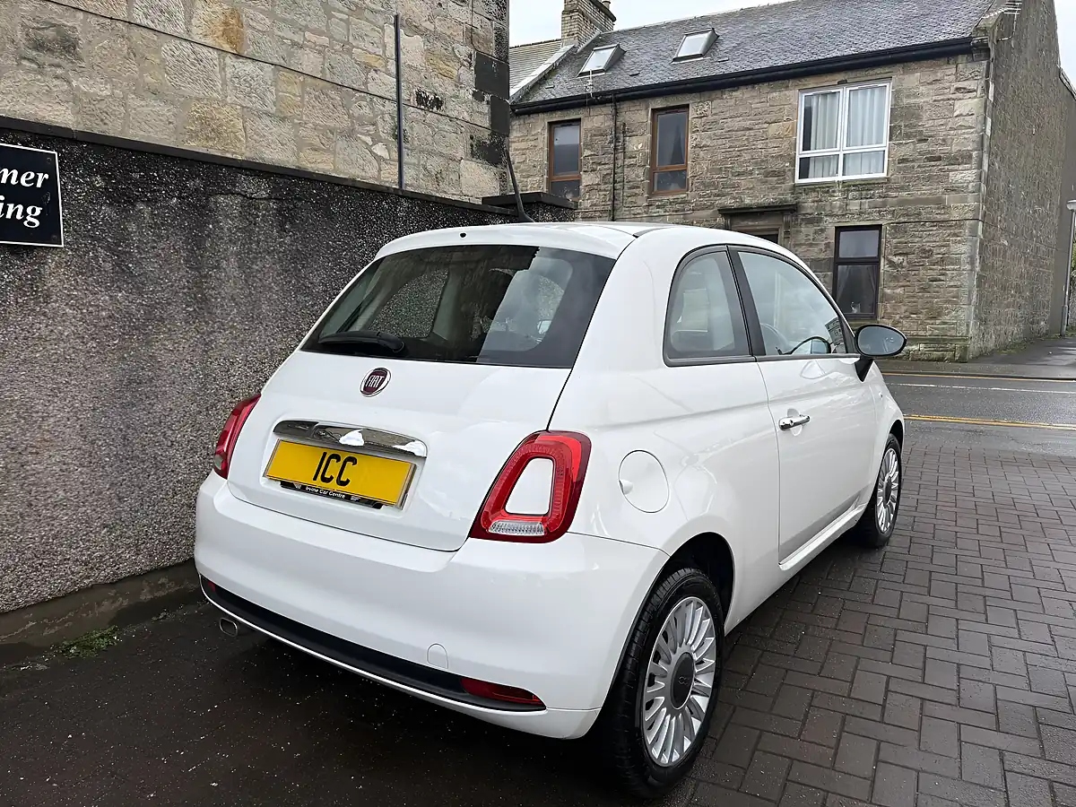 Used 2016 Fiat 500 Pop White - Interior and Exterior details 2