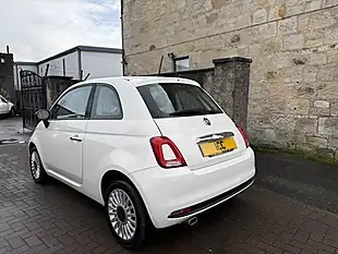 Used 2016 Fiat 500 Pop White - Interior and Exterior details 4