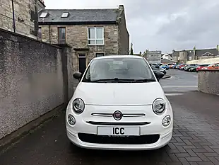 Used 2016 Fiat 500 Pop White - Interior and Exterior details 5