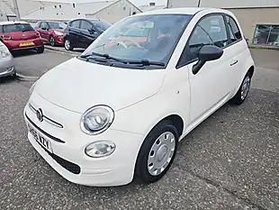 Used 2016 Fiat 500 Pop White - Interior and Exterior details 2