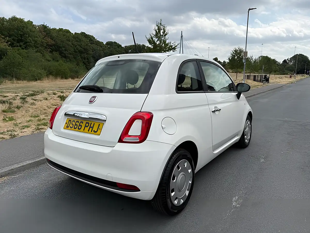 Used 2016 Fiat 500 Pop White - Interior and Exterior details 2