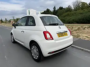 Used 2016 Fiat 500 Pop White - Interior and Exterior details 3