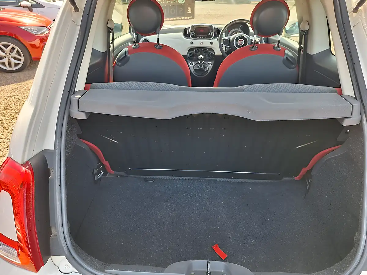 Used 2016 Fiat 500 Pop White - Interior and Exterior details 13