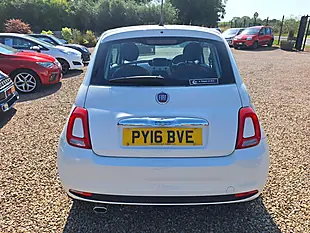 Used 2016 Fiat 500 Pop White - Interior and Exterior details 17