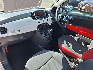 Used 2016 Fiat 500 Pop White - Interior and Exterior details 3