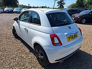 Used 2016 Fiat 500 Pop White - Interior and Exterior details 9