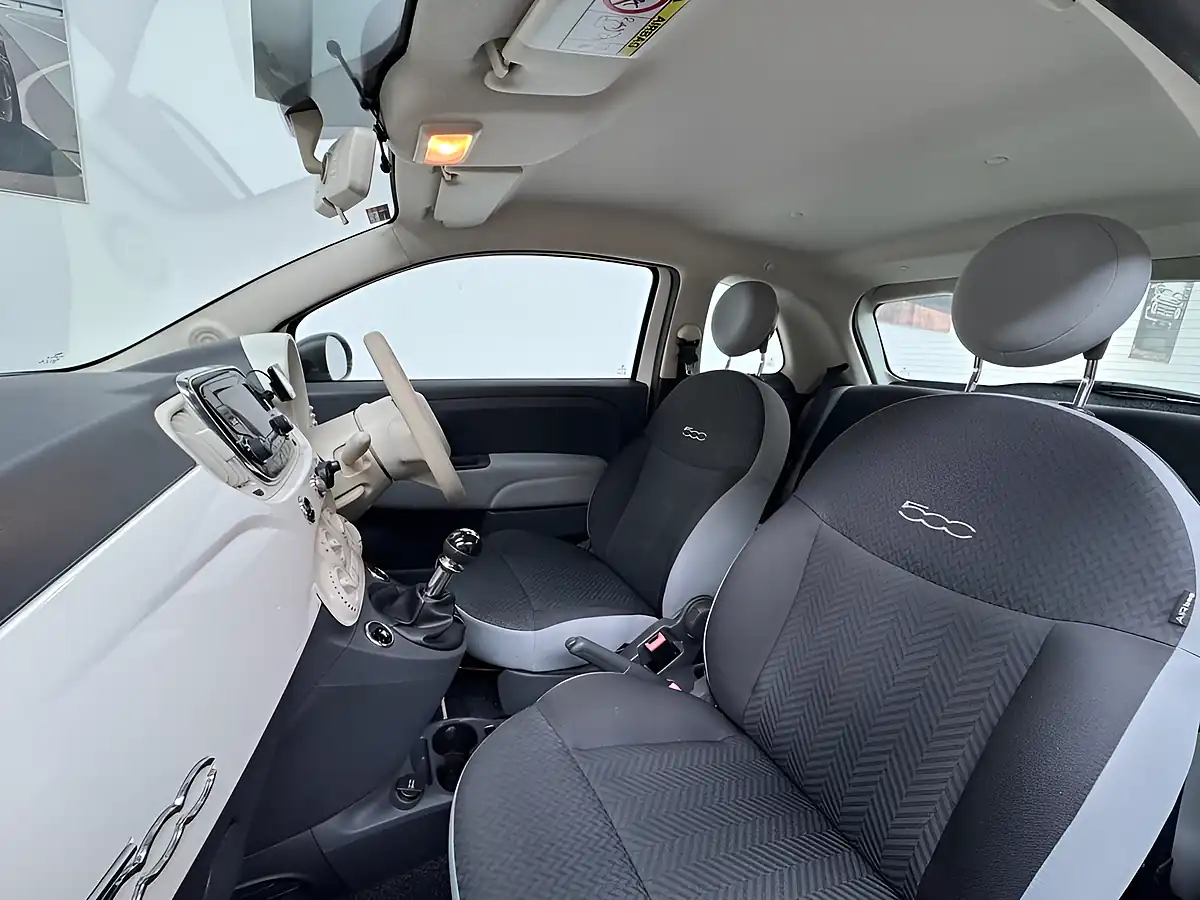 Used 2016 Fiat 500 Pop White - Interior and Exterior details 10