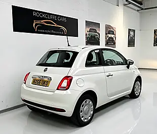 Used 2016 Fiat 500 Pop White - Interior and Exterior details 11