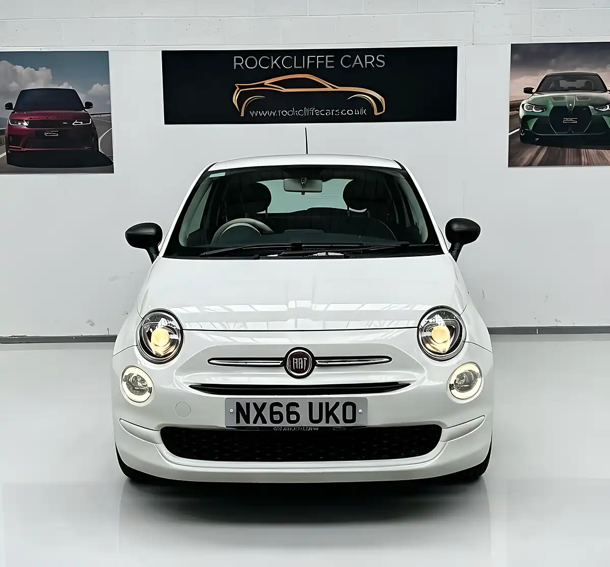 Used 2016 Fiat 500 Pop White - Interior and Exterior details 12