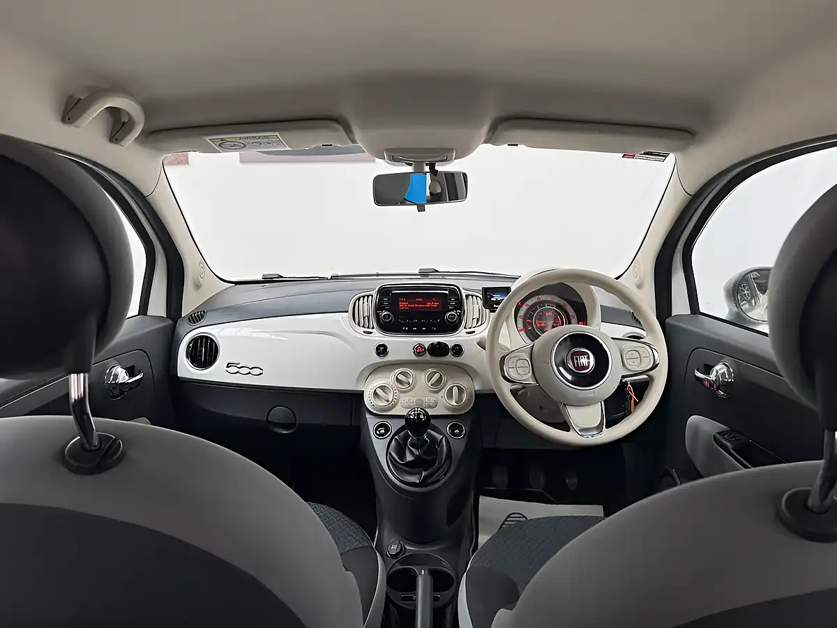 Used 2016 Fiat 500 Pop White - Interior and Exterior details 15