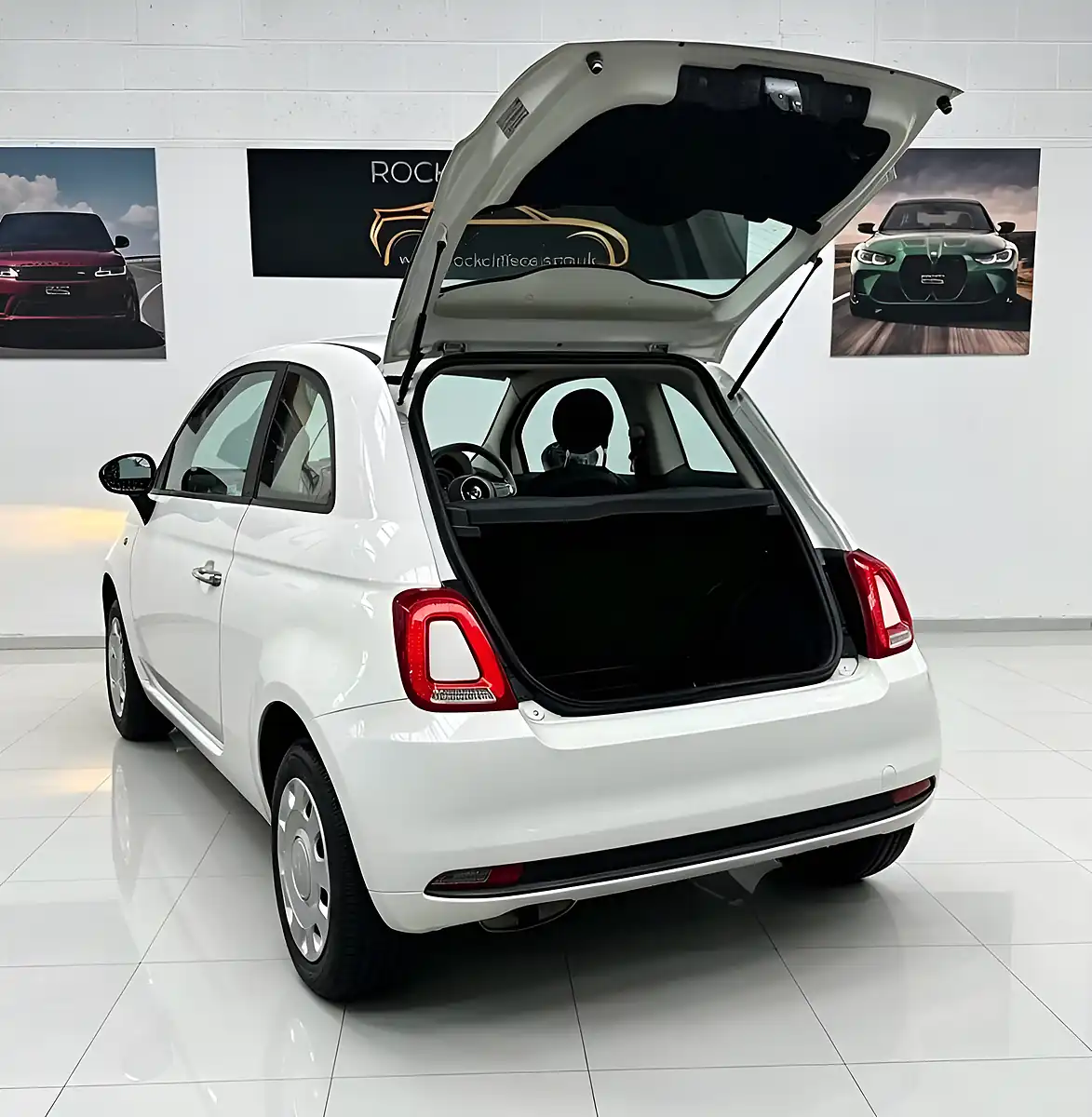 Used 2016 Fiat 500 Pop White - Interior and Exterior details 5