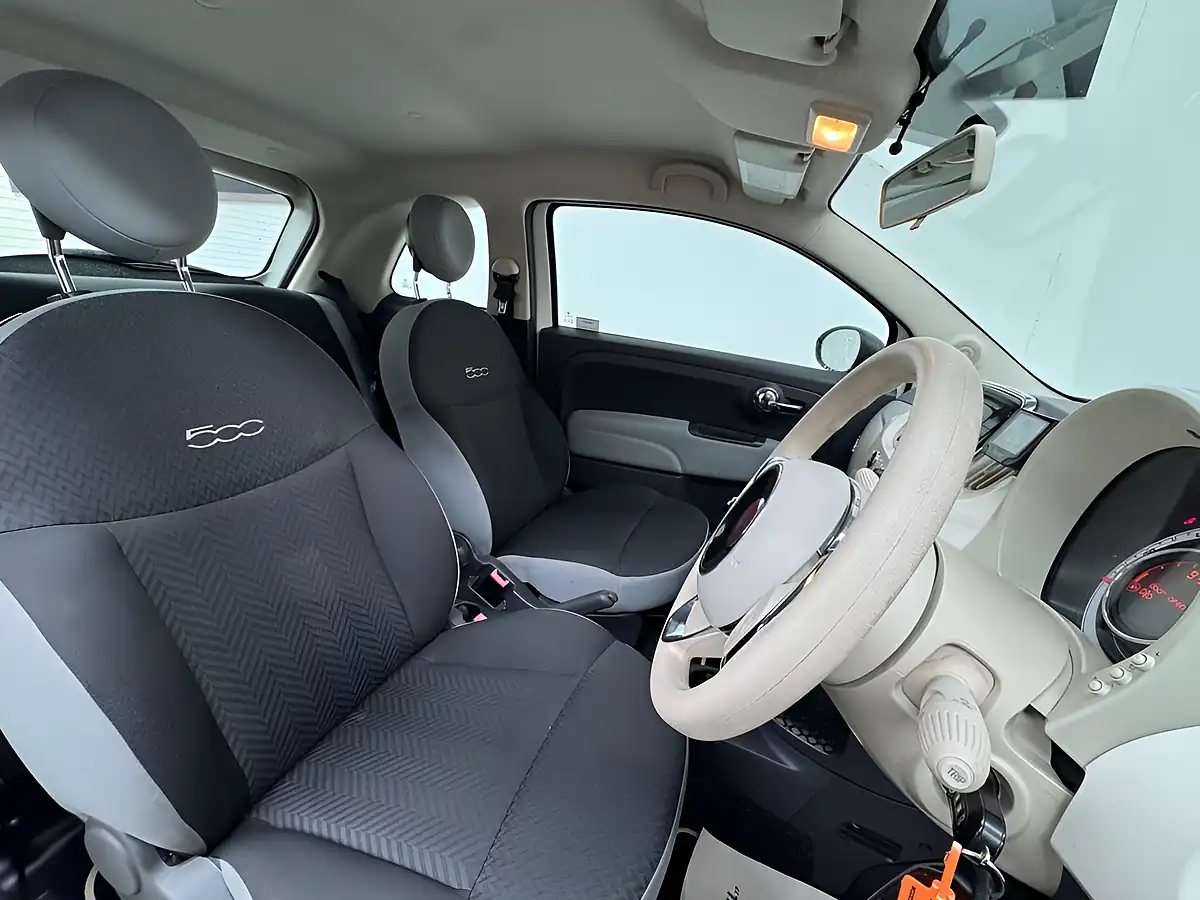 Used 2016 Fiat 500 Pop White - Interior and Exterior details 8