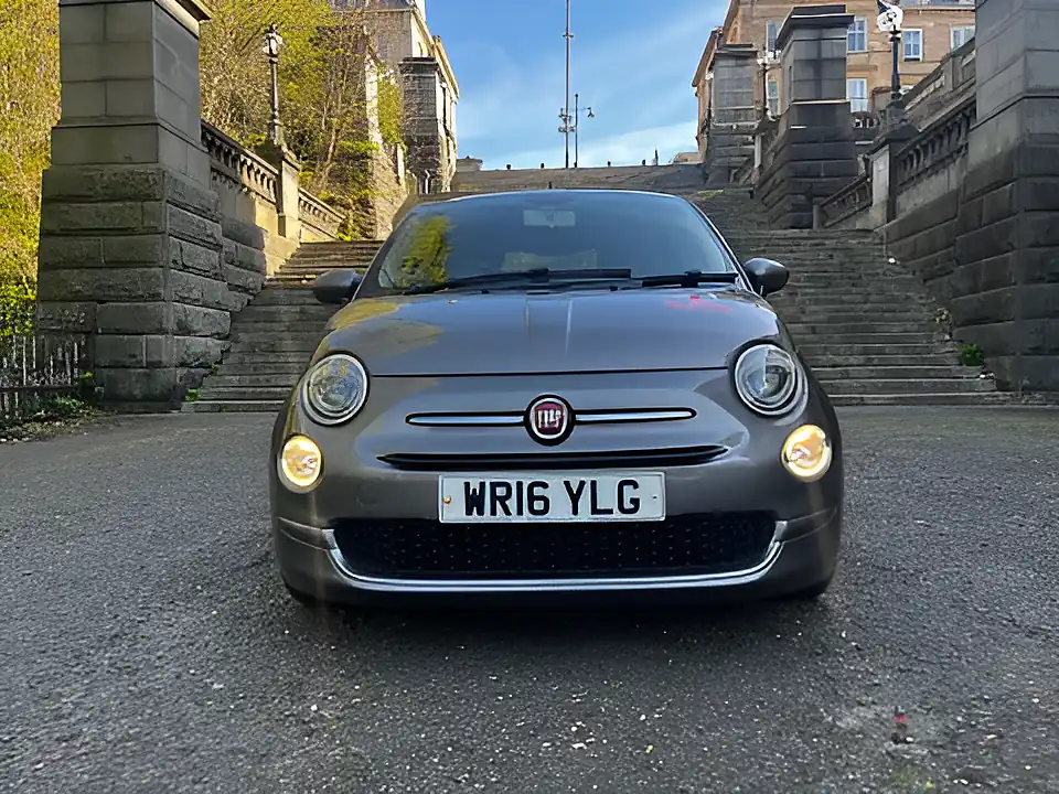 Used 2016 Fiat 500 Popular Star Electroclash Grey - Interior and Exterior details 4