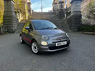 Used 2016 Fiat 500 Popular Star Electroclash Grey - Interior and Exterior details 5