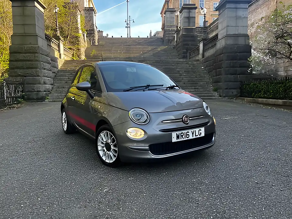 Used 2016 Fiat 500 Popular Star Electroclash Grey - Interior and Exterior details 5