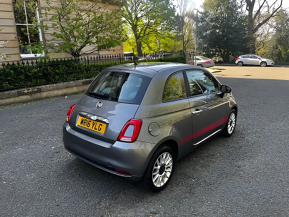 Used 2016 Fiat 500 Popular Star Electroclash Grey - Interior and Exterior details 7