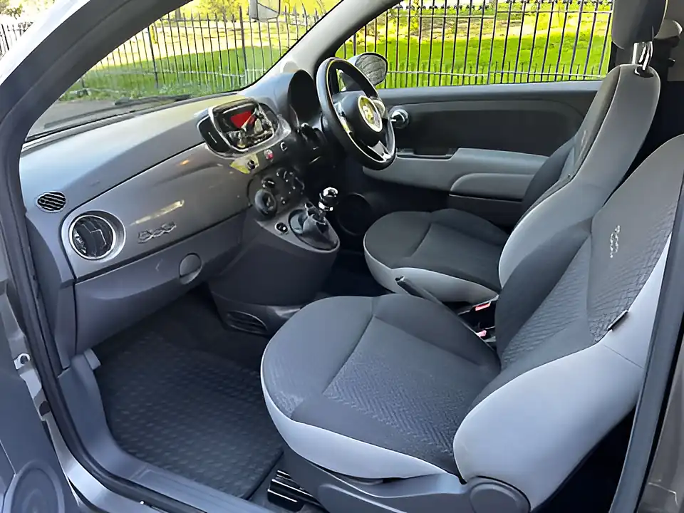 Used 2016 Fiat 500 Popular Star Electroclash Grey - Interior and Exterior details 8