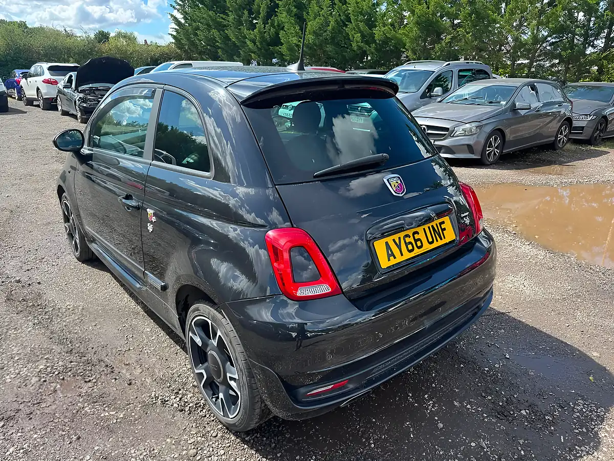 Used 2016 Fiat 500 S Black - Interior and Exterior details 2