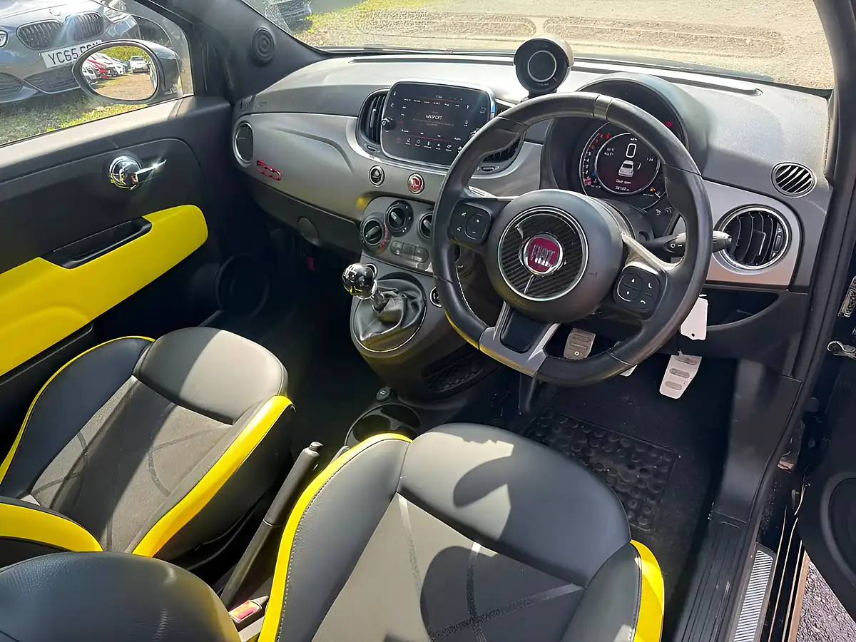 Used 2016 Fiat 500 S Black - Interior and Exterior details 5