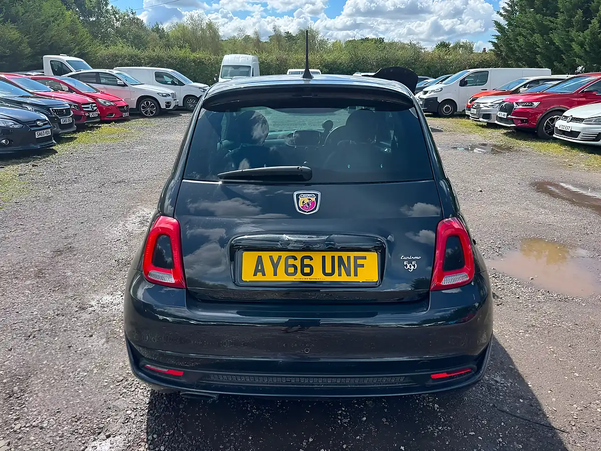 Used 2016 Fiat 500 S Black - Interior and Exterior details 9