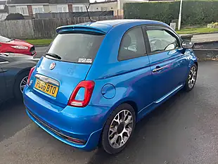 Used 2016 Fiat 500 S Blue - Interior and Exterior details 2