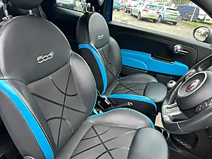 Used 2016 Fiat 500 S Blue - Interior and Exterior details 13