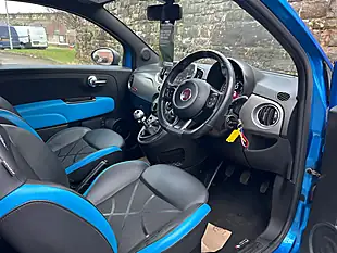 Used 2016 Fiat 500 S Blue - Interior and Exterior details 14