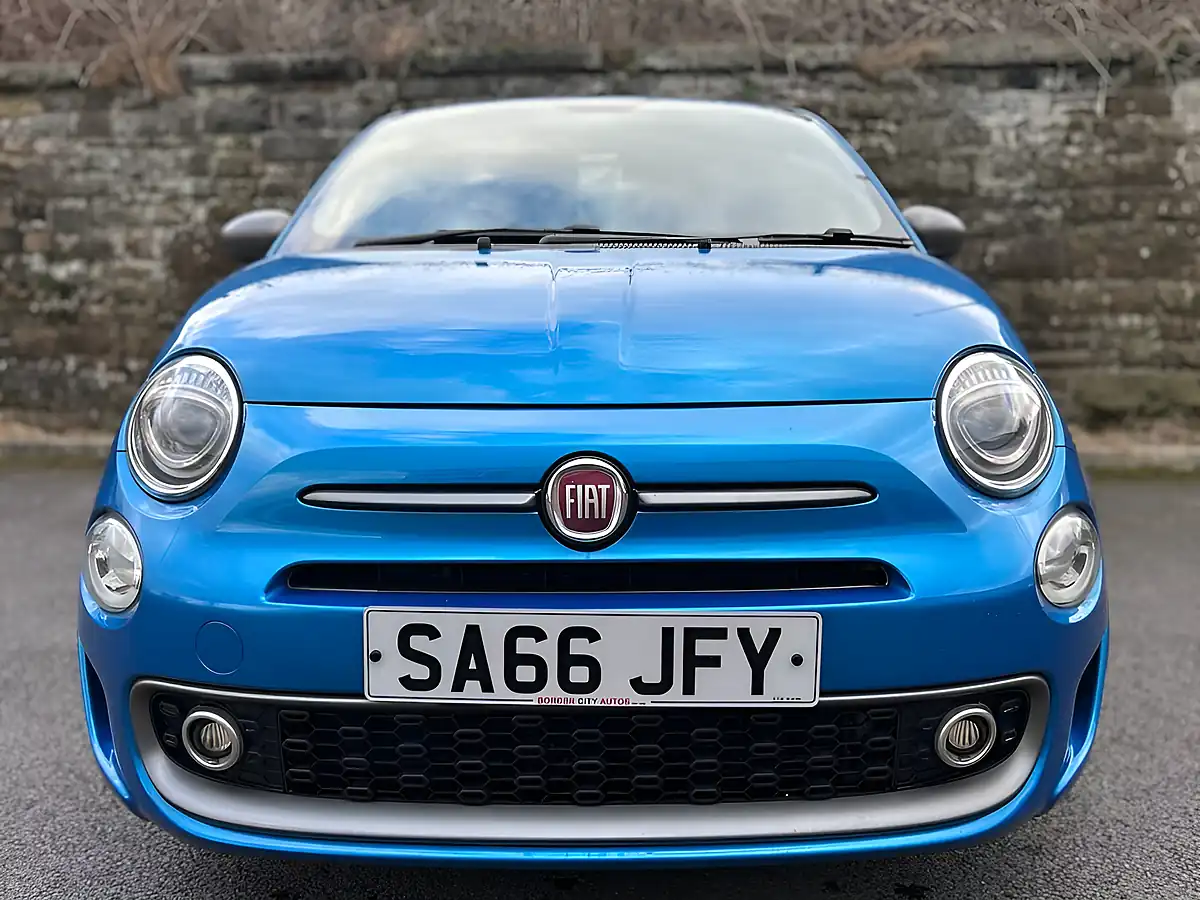 Used 2016 Fiat 500 S Blue - Interior and Exterior details 2