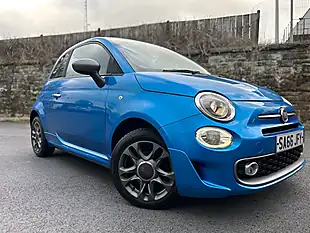 Used 2016 Fiat 500 S Blue - Interior and Exterior details 3