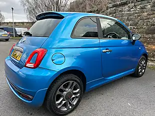 Used 2016 Fiat 500 S Blue - Interior and Exterior details 4