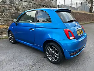 Used 2016 Fiat 500 S Blue - Interior and Exterior details 6