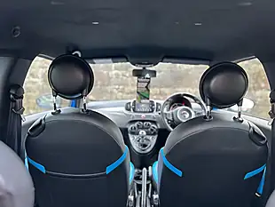 Used 2016 Fiat 500 S Blue - Interior and Exterior details 8