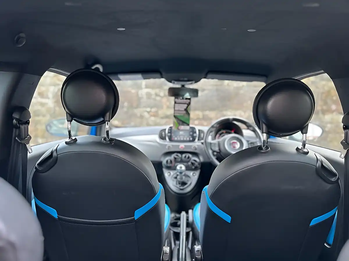 Used 2016 Fiat 500 S Blue - Interior and Exterior details 8